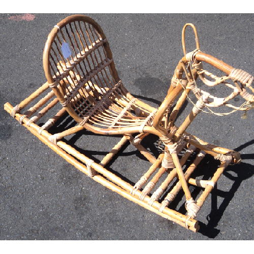 bamboo rocking horse