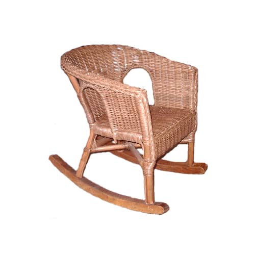 childs rattan chair