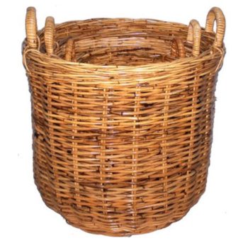 Rattan Log Baskets