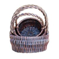 Dark Brown Round Baskets