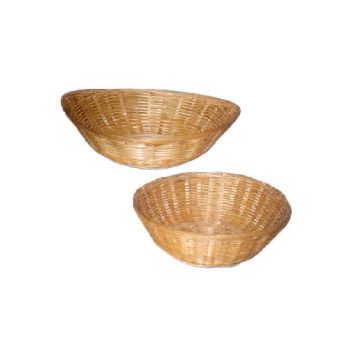 Split Bamboo Bread Baskets Round