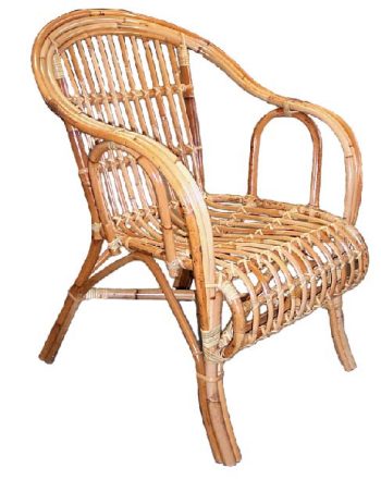 OZ Split Rattan Chair - Natural - Image 4