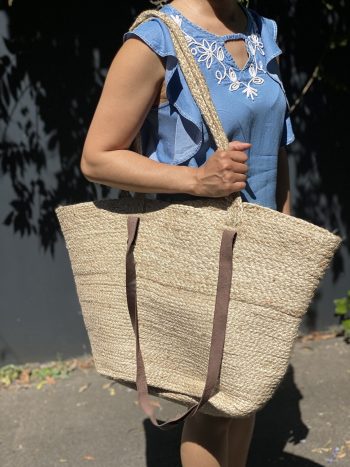 Brunswick Oversized Jute Market Bag - Natural