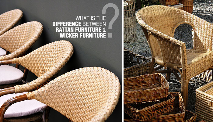 Difference Between Rattan and Wicker Furniture