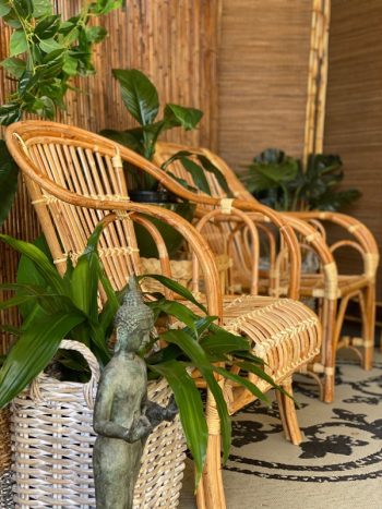 OZ Split Rattan Chair - Natural