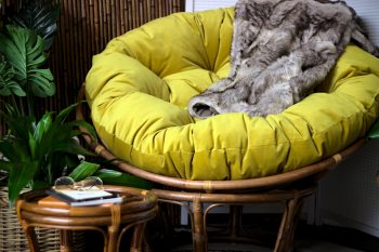 Papasan with Deluxe Dacron Cushion
