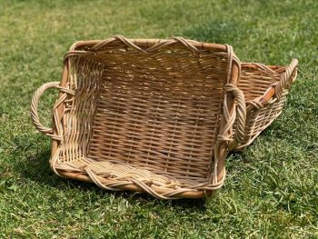 Tall Rectangle Rattan Trays - Image 3