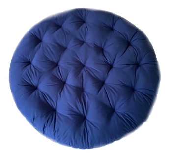 Premium Papasan Cushion Midnight Blue