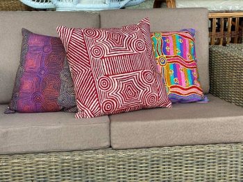 Goanna Dreaming, Indoor scatter cushion - Image 2