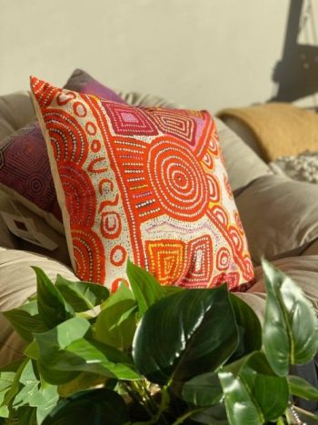 Women's Dreaming, Version 2, Indoor scatter cushion