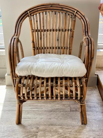 OZ Split Rattan Chair - Antique Brown